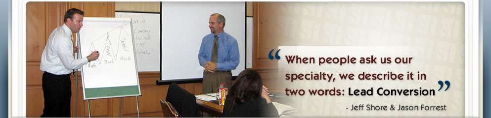 New Home Sales Manager Training with Jeff Shore and Jason Forrest